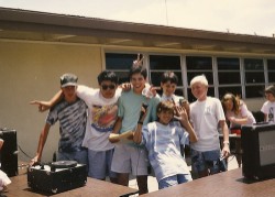 Ben, Ray, Brian, Peter, Joe, John, circa 1989.